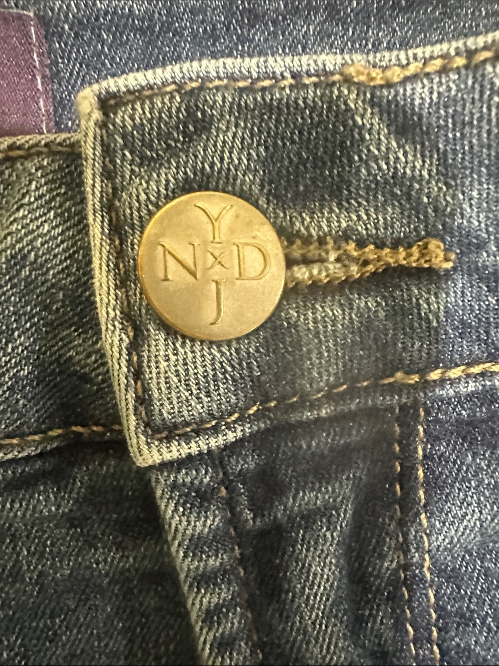 NYDJ Cropped Ankle Jeans in Medium Blue Wash - Picture 7 of 15